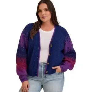 Plus Size - Chunky Duster Sweater - Torrid